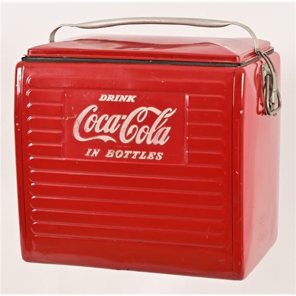 Coca-Cola Vintage Aluminum Travel Cooler