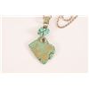 Image 2 : Sterling Silver & Turquoise Pendant Necklace