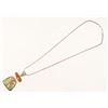 Image 6 : Amber & Turquoise Silver Pendant Necklace