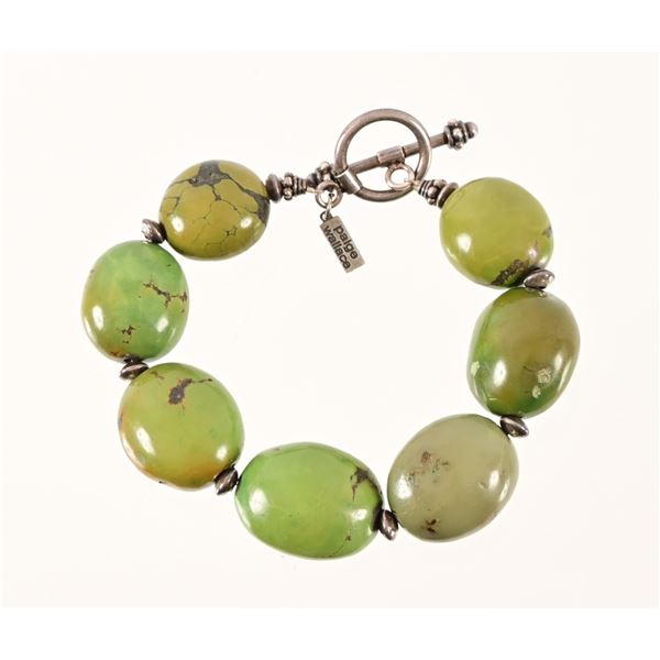 Paige Wallace Designs Sterling Turquoise Bracelet