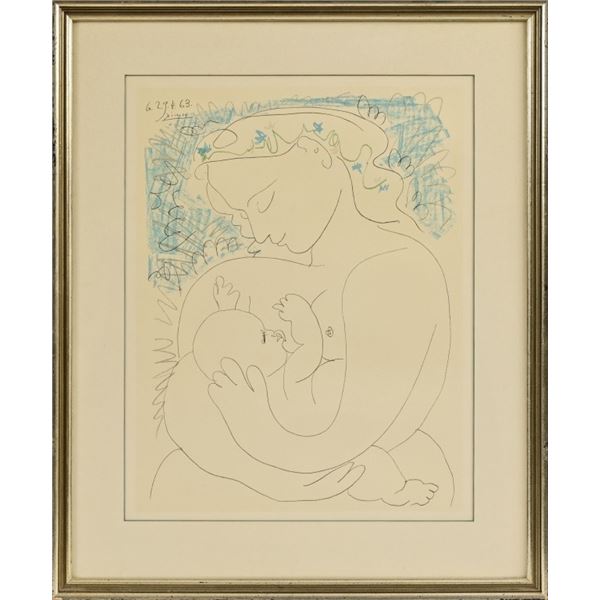 "Grande Maternite", Pablo Picasso Lithograph