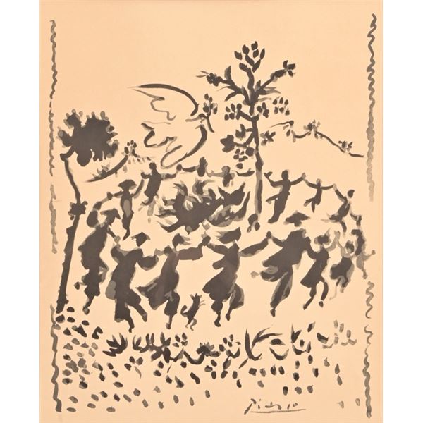 Pablo Picasso "Vive la Paix" Original Lithograph