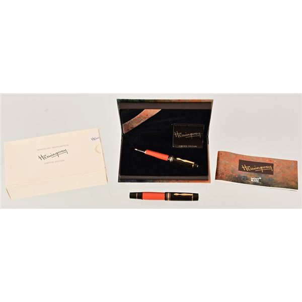 Montblanc Hemingway Limited Edition Pen Set