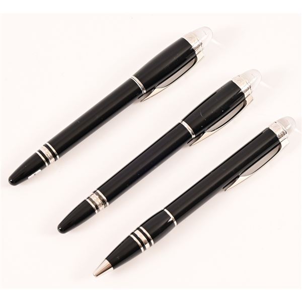 Montblanc Starwalker Resin Black 3-Pen Set