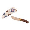 Image 1 : Jeff Chaffee Custom Knife & Beaded Scabbard
