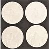 Image 3 : Collection of (9) American Silver Eagle $1 Coins