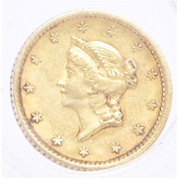 1853 Liberty Gold $1 Coin