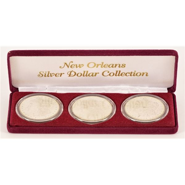 New Orleans Morgan Silver Dollar 3-Coin Set