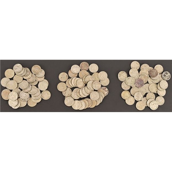Collection of (60) Buffalo Nickels
