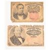 Image 2 : Collection Of Fractional Currency (5)