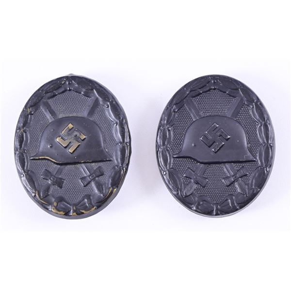 WW2 German Wound Badges Black (Pair)