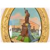 Image 3 : Statue of Liberty Reversed Painting Bubble Glass