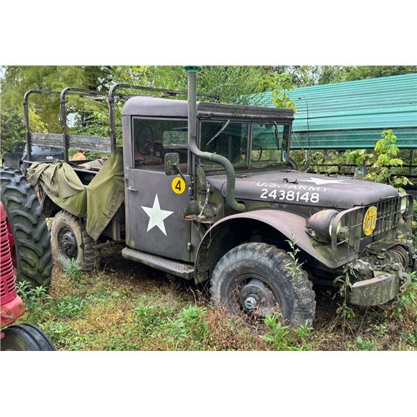 1953 Dodge M37 3/4 Ton 4X4 Army Truck