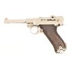 Image 2 : Luger Nickel Plated M42 Semi-Auto 9mm