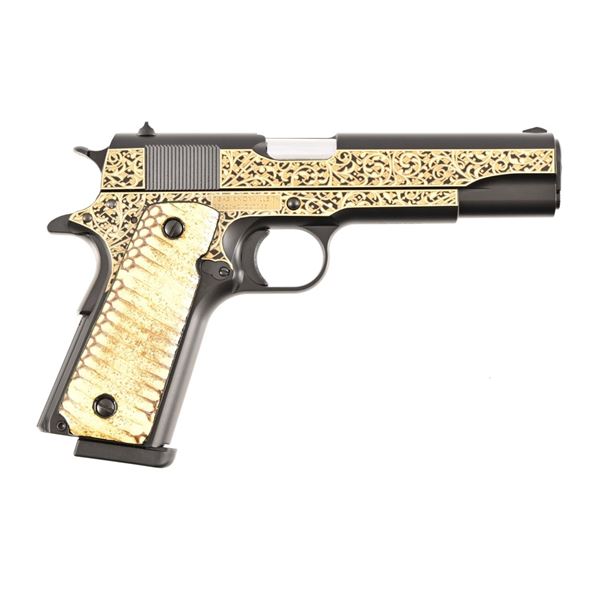 Tisas Engraved Custom 1911A1 Service .45 ACP