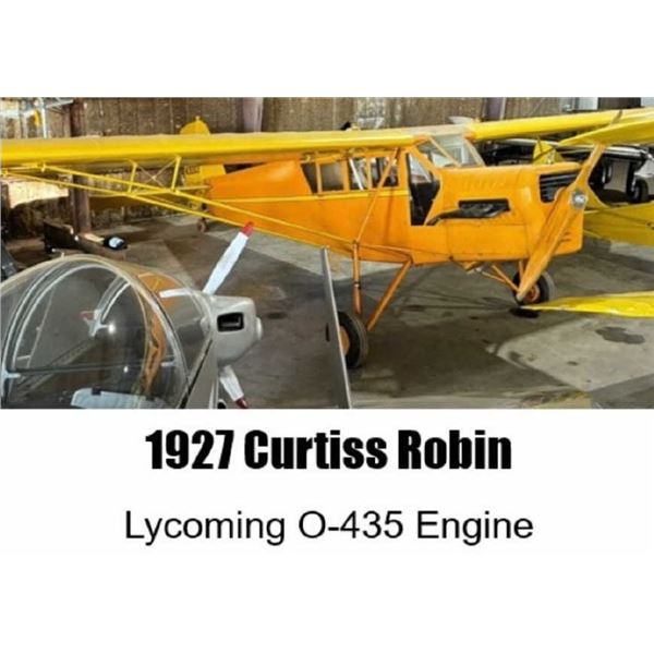 1927 Curtiss Robin Airplane