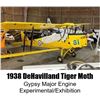 Image 1 : 1938 DeHavilland Tiger Moth Bi-Plane Airplane