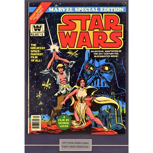 1977 Star Wars Marvel Comic Book First Issue