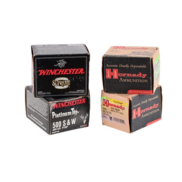 Winchester & Hornady 500 S&W Ammunition