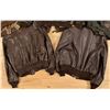 Image 10 : Collection of 5 Leather Flight Jackets