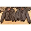 Image 5 : Collection of 5 Leather Flight Jackets