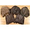 Image 6 : Collection of 5 Leather Flight Jackets
