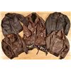 Image 1 : Collection of Leather Flight Jackets and Caps
