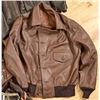Image 5 : Collection of Leather Flight Jackets and Caps