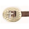 Image 2 : Alpaca Marked Silver Concho Belt