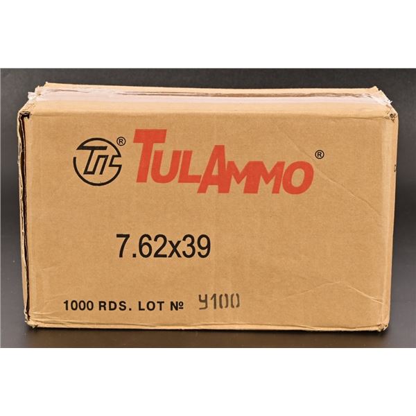 TulAmmo 7.62x39MM Factory Ammo (1000 Rds).