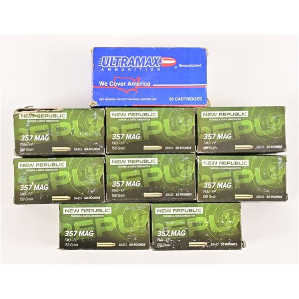 Factory .357 Magnum Ammunition (450 Rounds)