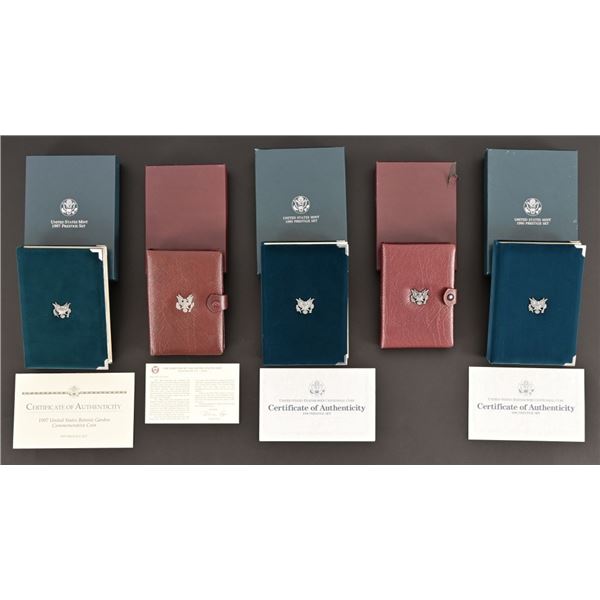 Collection of (5) U.S. Mint Prestige Sets