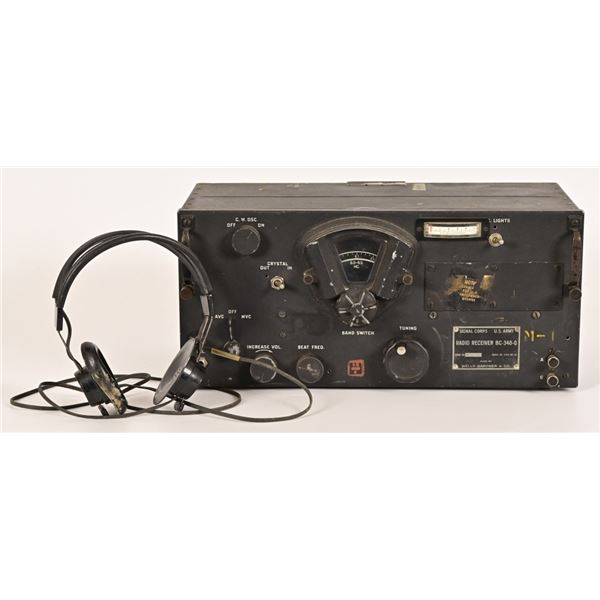 U.S. Army Signal Corps Radio Receiver