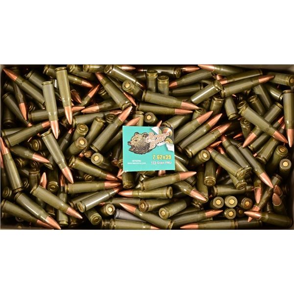 Brown Bear 7.62x39 Factory Ammunition