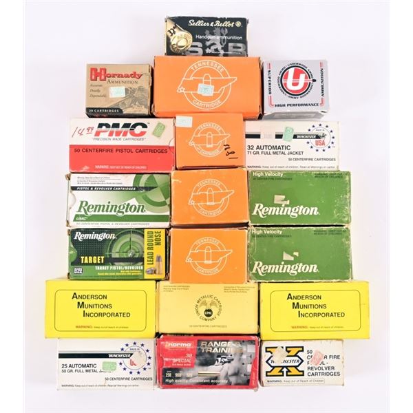 Large Lot of Pistol/Revolver Ammo .25-38 Special