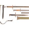 Image 6 : Collection of (9) Military Rifle Bayonets