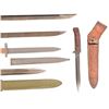 Image 7 : Collection of (9) Military Rifle Bayonets