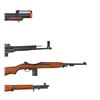 Image 6 : Collection of Replica Non-Firing Military Rifles