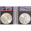 Image 2 : (2) Donald Trump Edition American Eagle $1 Coins