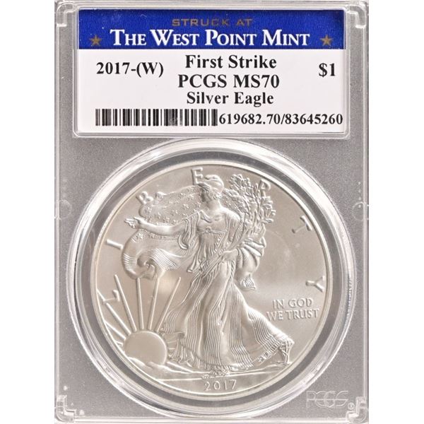 2017-W American Eagle $1 First Strike PCGS MS70