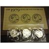 Image 1 : 1979-P/D/S SBA Dollar Souvenir Set