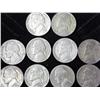 Image 1 : 10 Assorted Jefferson 35% Silver War Nickels