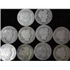 Image 1 : 10 Assorted Barber Dimes