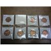 Image 2 : 1982 Seven  Varieties Lincoln Cent Set (UNC)