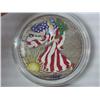 Image 1 : 1996 American Silver Eagle (Colorized)