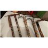 Image 2 : LOT OF 5 SWEDISH WALKING STICKS