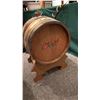 Image 2 : BEER ADVERTISEMENT, WINE BARREL & STAG BAROMETER