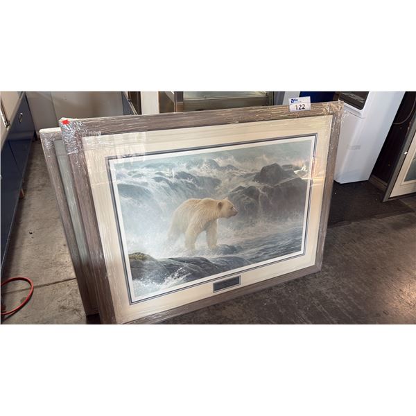 SALMON WATCH - SPIRIT BEAR BY ROBERT BATEMAN L.E.P. 3323/5000