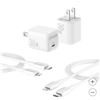 Image 1 : Anker 30W Fast Charging Kit with 2 Lightning Cables for iPhone 8-14 / SE