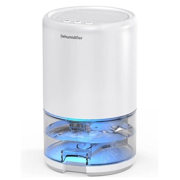 H2105 Dehumidifier with 7 Colored Lights and 35 oz Tank